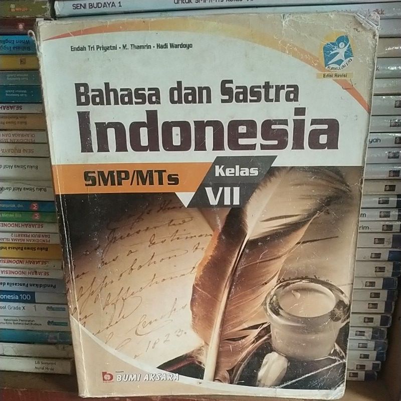 Jual Buku Bahasa Dan Sastra Indonesia Untuk SMP MTS Kelas 7 | Shopee ...