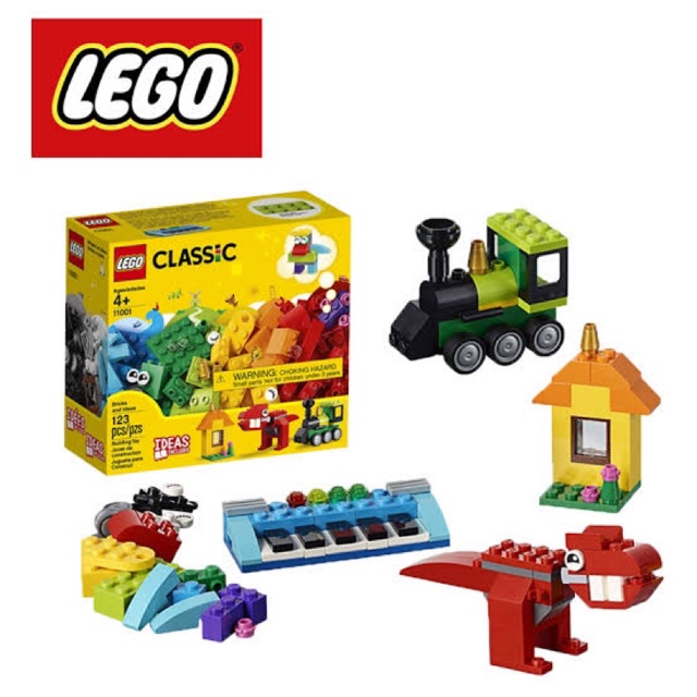 Jual Original LEGO Classic Bricks and Ideas 11001 123 pieces