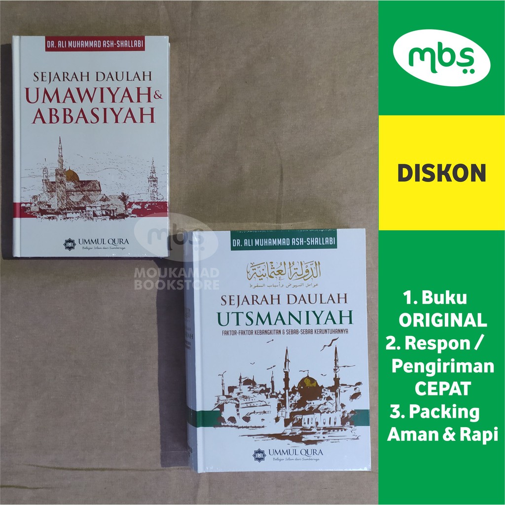 Jual PAKET BUKU SEJARAH ISLAM - Sejarah Daulah Umawiyah & Abbasiyah Dan ...