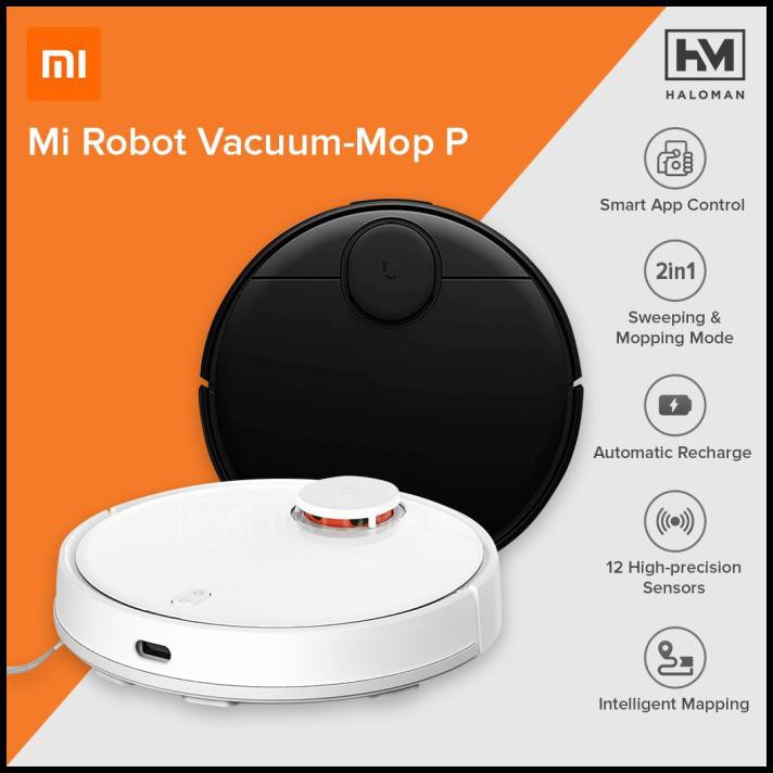 Jual Xiaomi Mi Robot Vacuum Cleaner Mop P Styj02Ym Putih Shopee