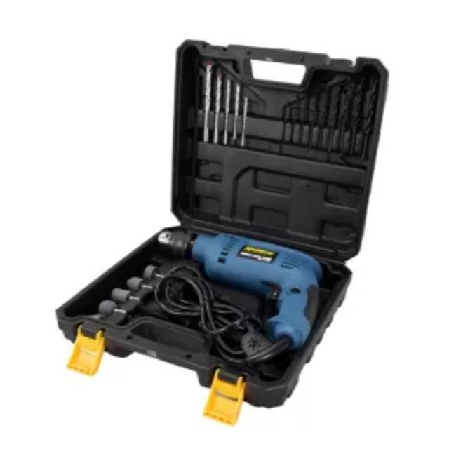 Jual ORIGINAL set Krisbow Impact Drill 13mm Alat Bor beton besi tembok