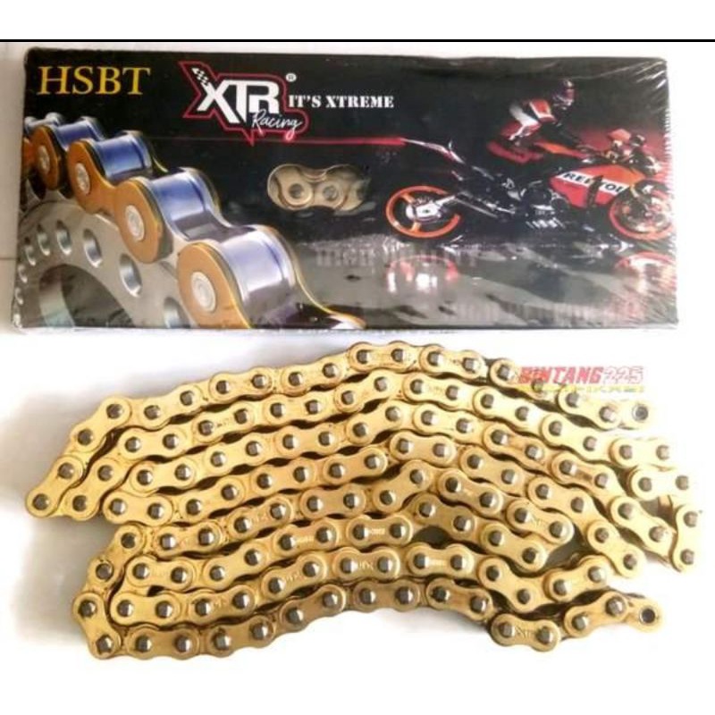 Jual rantai Xtreme 130 520 Gold HSBT rantai ninja 250 rantai R25 Rantai ...