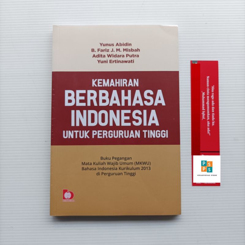 Jual BUKU ORIGINAL Kemahiran Berbahasa Indonesia Untuk Perguruan Tinggi ...