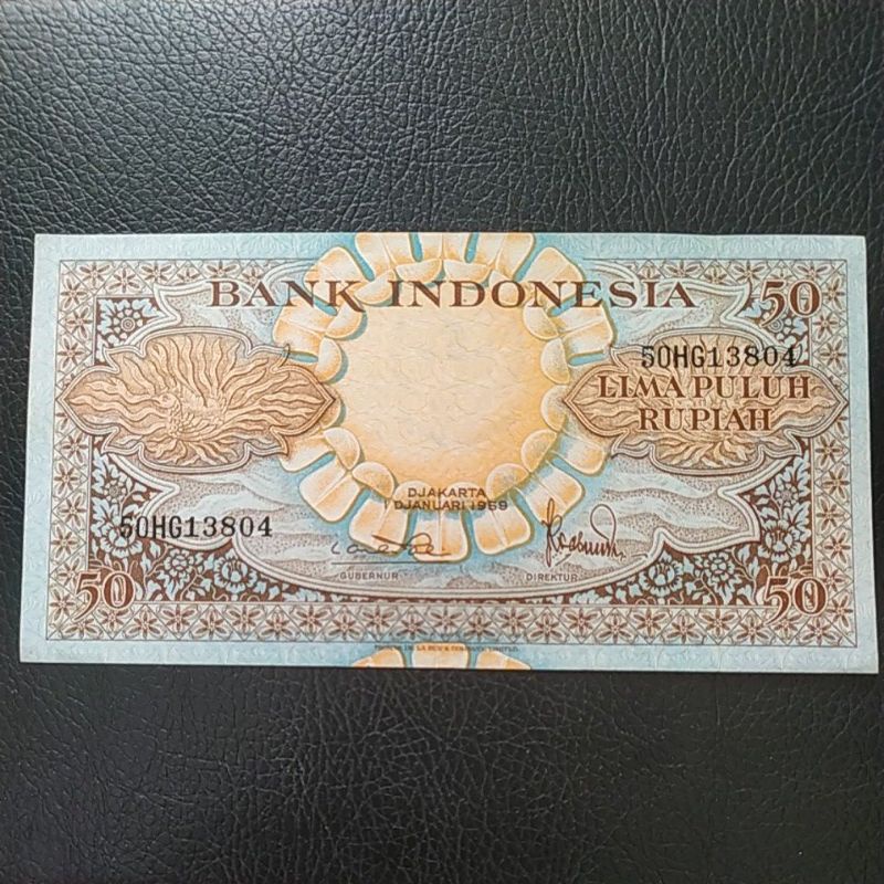 Jual uang kuno 50 rupiah seri bunga tahun 1959 | Shopee Indonesia