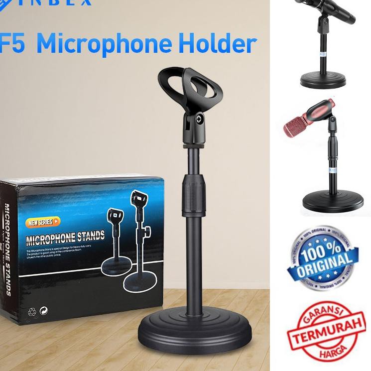 Jual Stok AdAzh INBEX F5 Dudukan/Microphone Holder/Adjustable Mic ...