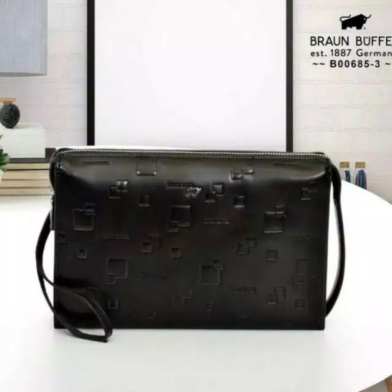 Braun buffel cheap clutch bag