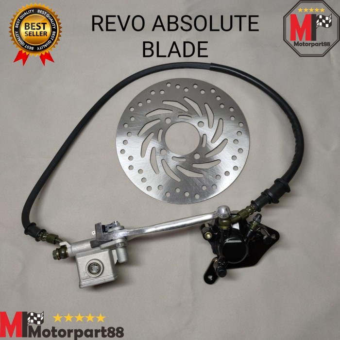 Jual Rem Cakram Depan Assy Komplit Master Rem Set Blade Revo Absolute