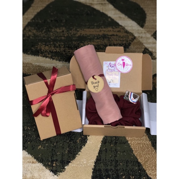 Jual KADO HAMPERS GIFTBOX HIJAB BELLA SQUARE MURAH KADO WISUDA HADIAH ...