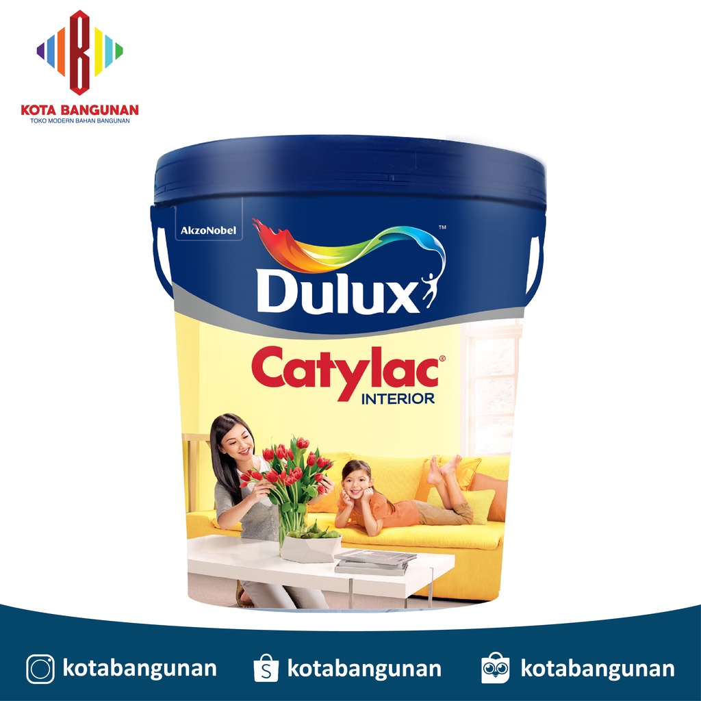 Jual Cat Dulux Catylax Putih Ready Mix Shopee Indonesia 2058