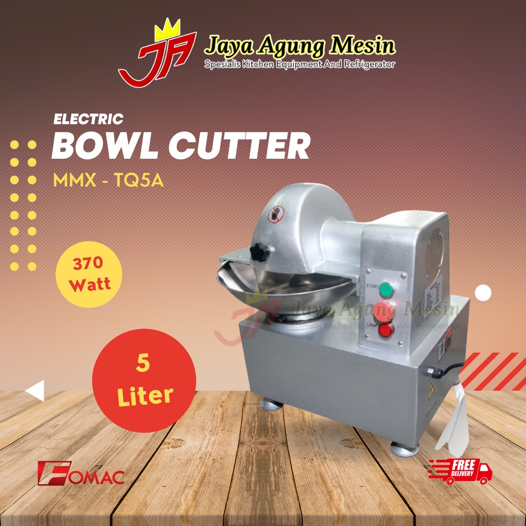 Jual Mesin Pengaduk Daging Bowl Cutter Mmx Tq5a Fomac Shopee Indonesia