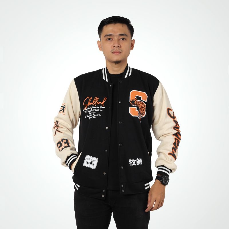 Jual Jaket Varsity Skullend - Jacket Baseball Pria Wainta terbaru ...