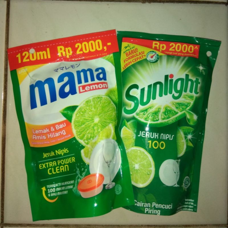 Jual sunlight 90ml,mama lemon 115ml | Shopee Indonesia