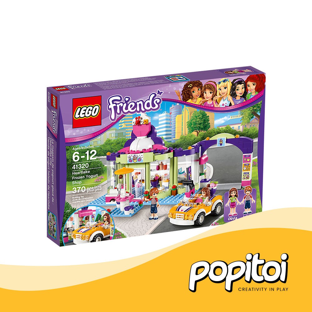 Jual LEGO Friends 41320 Heartlake Frozen Yogurt Shop Shopee Indonesia