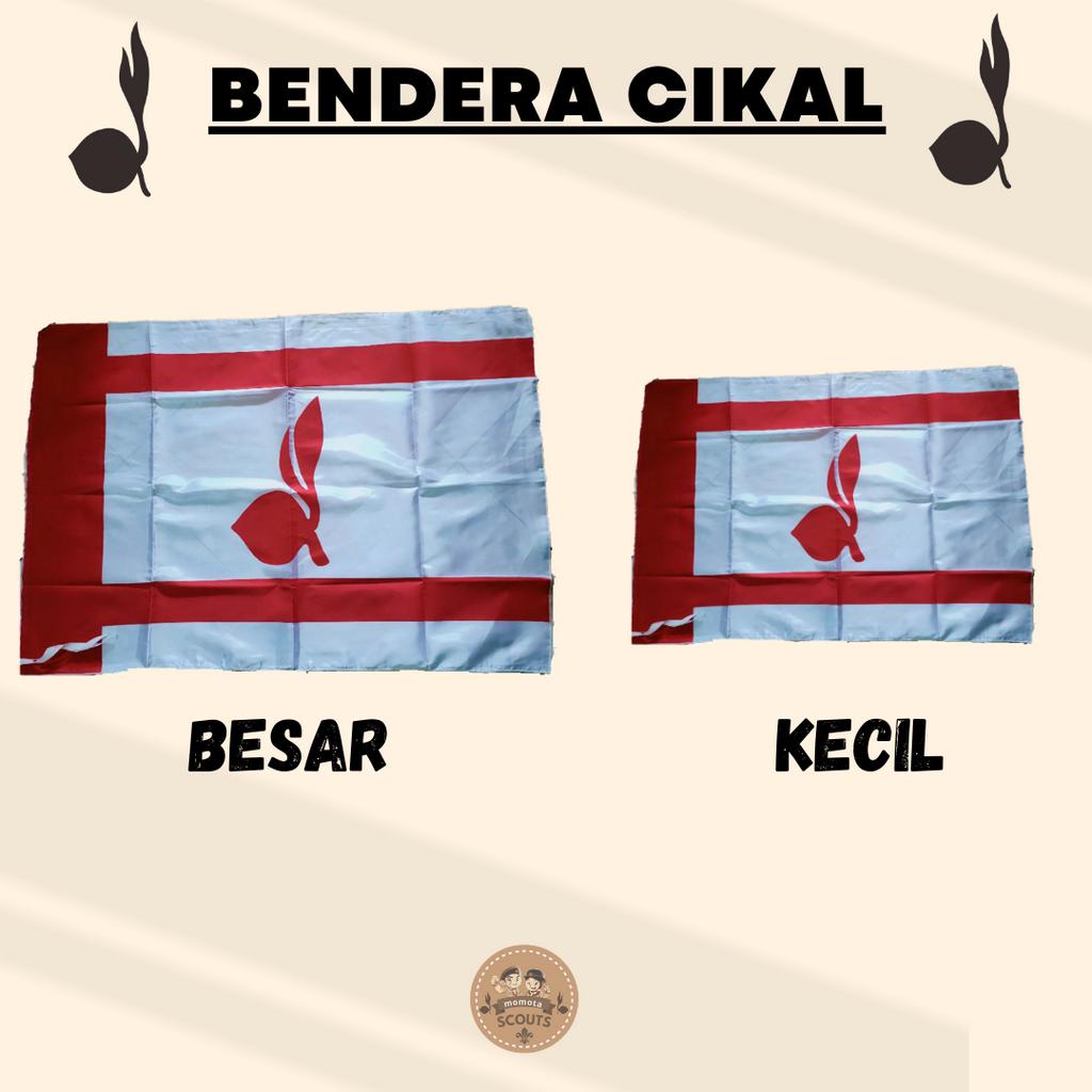 Jual Bendera Pramuka Cikal Bendera Cikal Gerakan Pramuka Isi 20pcs