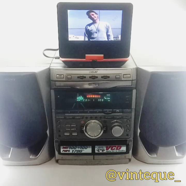 Jual HIFI Compo SONY Disc Exchange Mini HI FI Component System VX3 ...