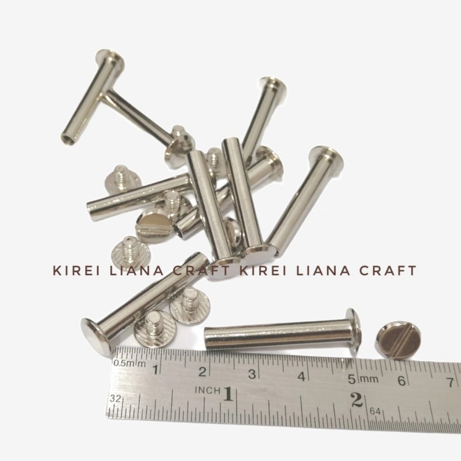Jual Baut Skrup Screw Paku Rivet 30mm x10 mm NIKEL - Baut Agenda ...
