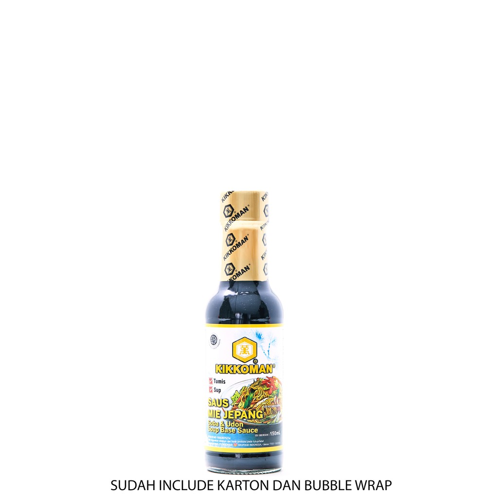 Jual Kikkoman Soba Shoyu ( Saus Mie Jepang) HALAL Botol 150 ML | Shopee ...