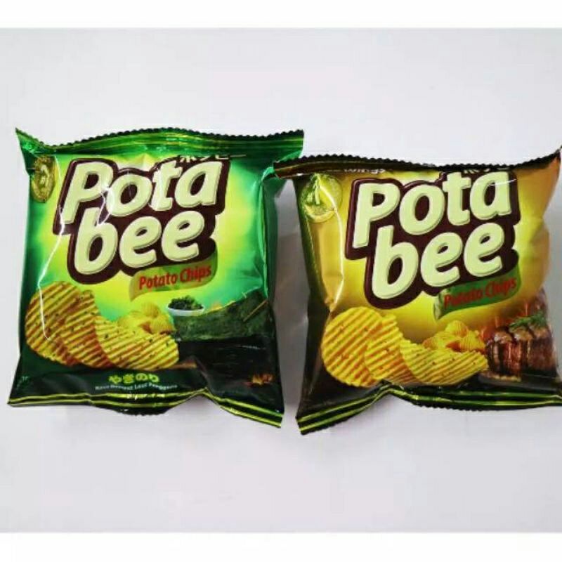 Jual Pota Bee Gr Rasa Rumput Laut Potabee Bbq Renceng Pota Bee Potato Chips Shopee Indonesia