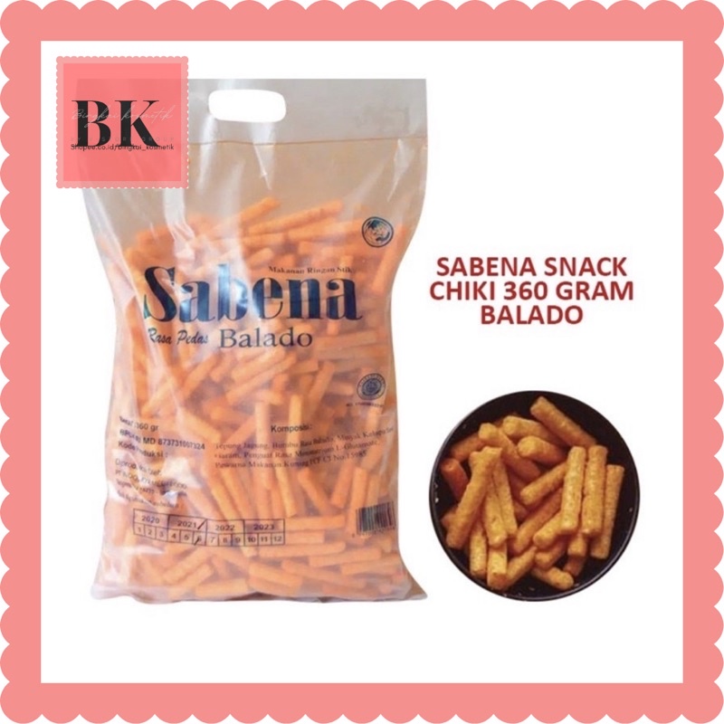 Jual Sabena Stik Snack Sabena Snack Chiki Varian Makanan Stick Camilan Gurih Netto Gram