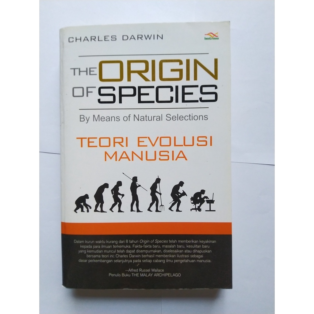 Jual Buku The Origin Of Species Teori Evolusi Manusia (ORI) | Shopee ...