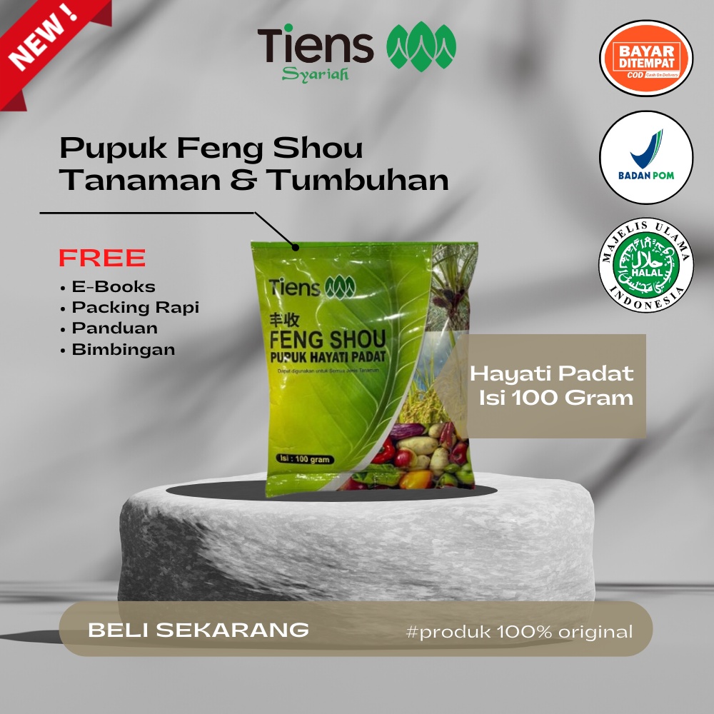 Jual Pupuk Feng Sho Tiens Pupuk Hayati Padat Cocok Untuk Tanaman Dan