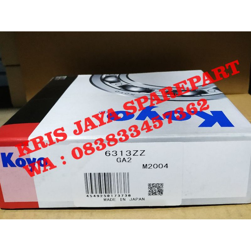 Jual bearing 6313 zz merk koyo japan | Shopee Indonesia