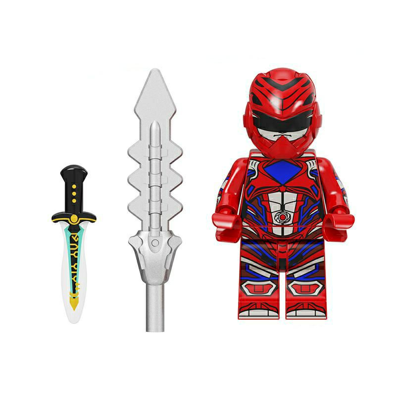 Jual Mainan Balok Susun Edukasi Anak Minifigure Power Rangers 2017 ...