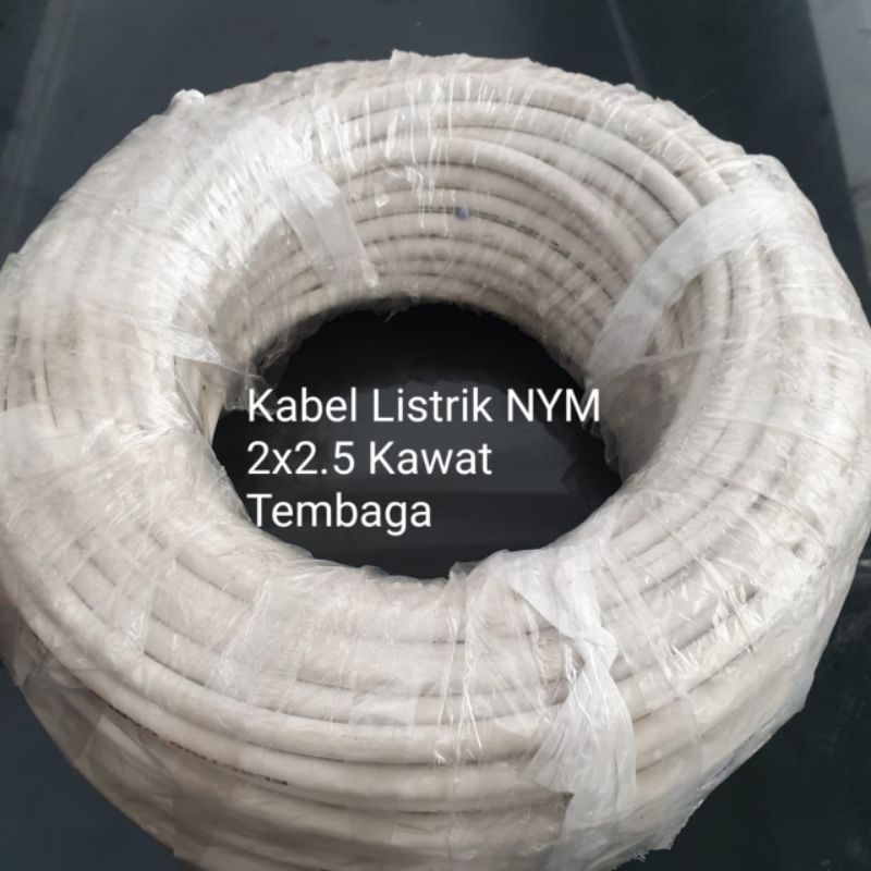 Jual Kabel Listrik Kawat Tembaga X Mm Nym X Meteran Permeter Shopee Indonesia