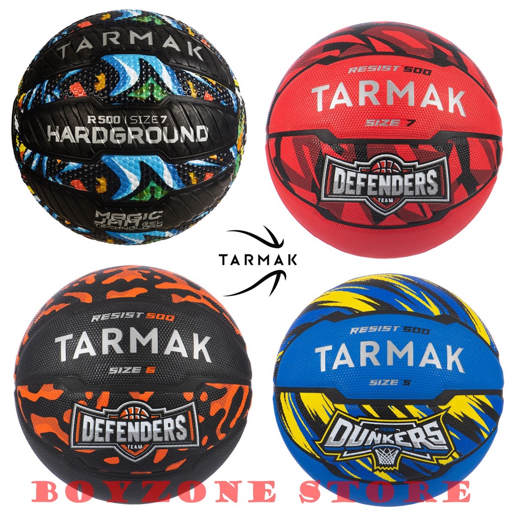 Jual Bola Basket TARMAK R500 SIZE 7 FIBA OFFICIAL Rubber Bola Basket ...