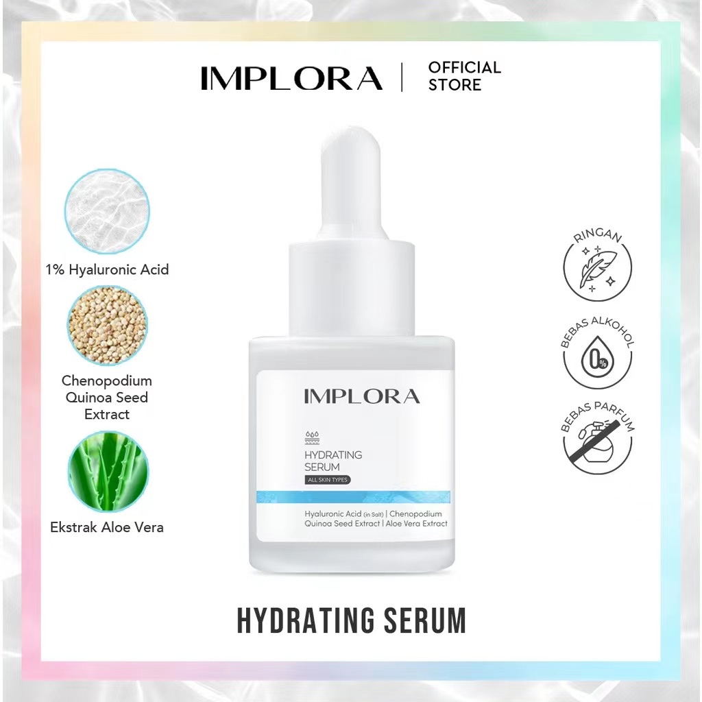 Jual IMPLORA Serum Wajah 20ML ALL 10 VARIANT | IMPLORA Face Serum | 24K ...