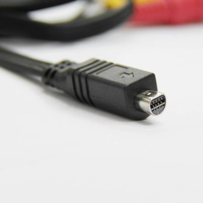Yan AV A/V Audio Video TV-Out Cable Cord Lead For Sony Camcorder Handycam DCR-HC26/e