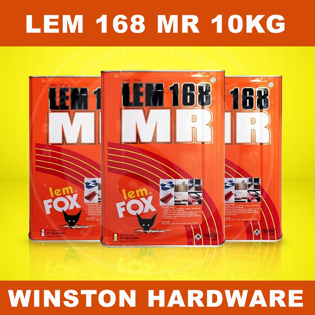 Jual Lem Fox Mr Orange Blek 10 Kg Lem Hpl Edging Lem Kuning Fox Lem 168