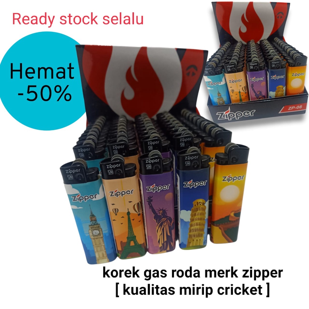 Jual Korek Gas Roda Merek Zipper | Shopee Indonesia
