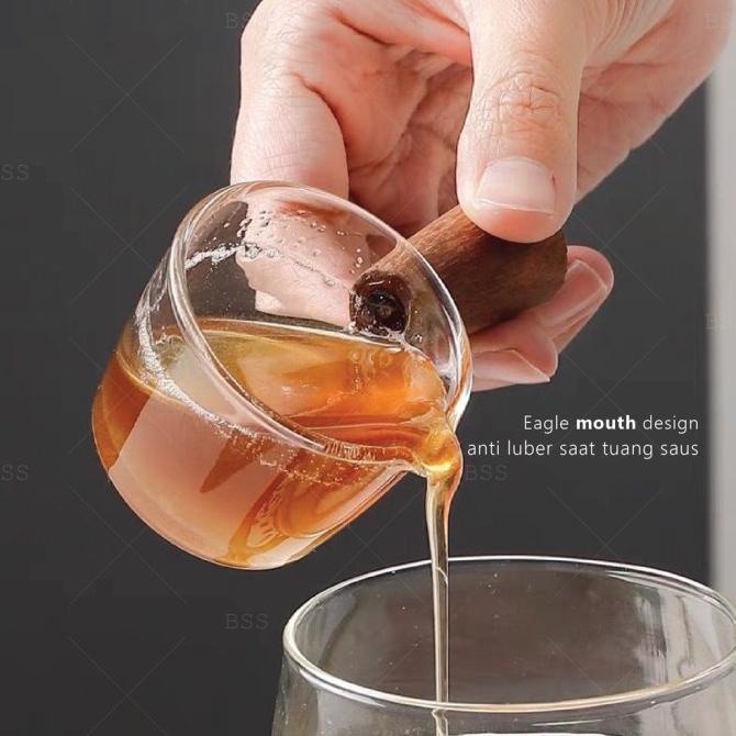 Jual Gelas Takar Gula Kaca Mini Sugar Glass Saus Gagang 100ml Borosilicate 50ml Shopee Indonesia 7293