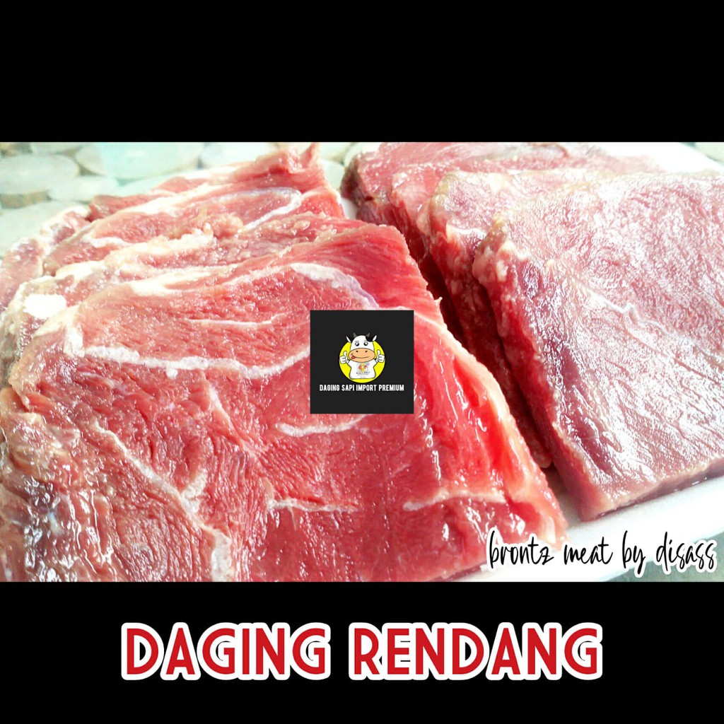 Jual FROZEN FOOD DAGING RENDANG DAGING SAPI IMPORT PREMIUM - DISASS ...