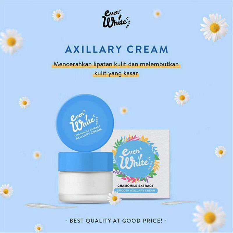 Jual Everwhite Axillary cream (underarm) blue (30gr) | Shopee Indonesia