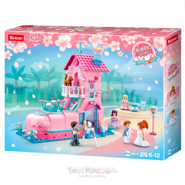 Sluban Girls Bricks Dream Wedding Series Blocks Set