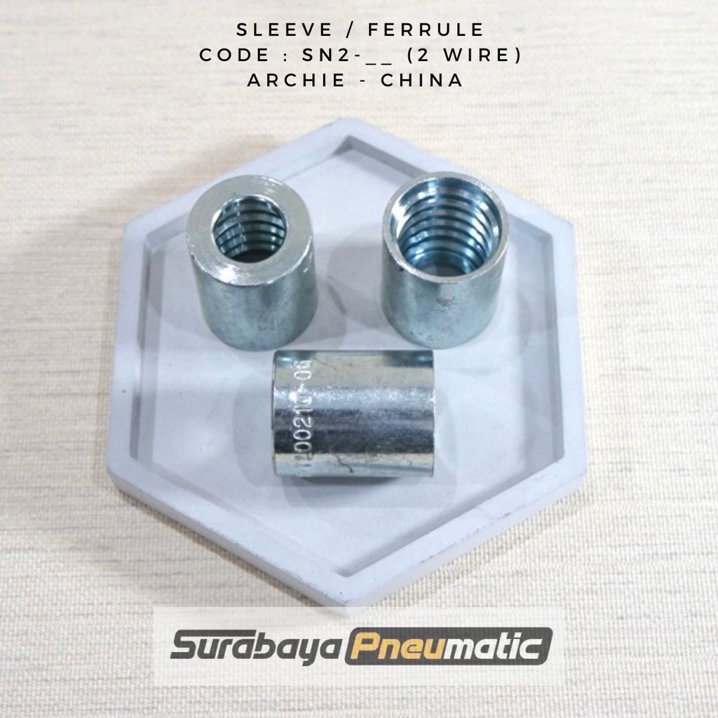 Jual Ferrule / Sleeve 0210-12 (2Wire, Drat 3/4”) –SN2-12 Brand ARCHIE ...