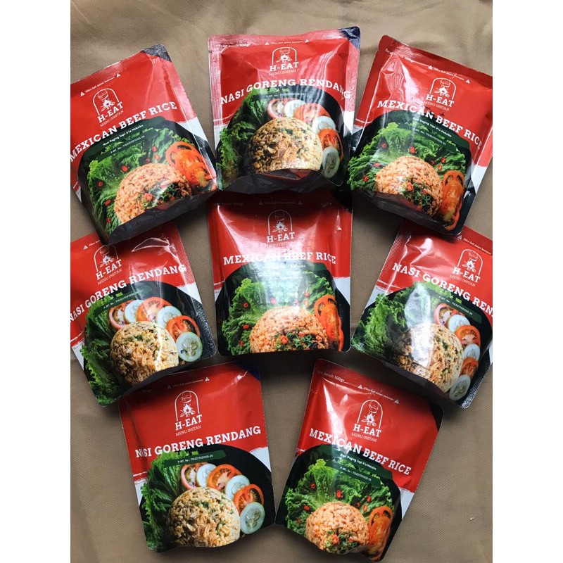 Jual Ransum Pendaki Nasi Instan H-eat backpacking recipes ultralight ...