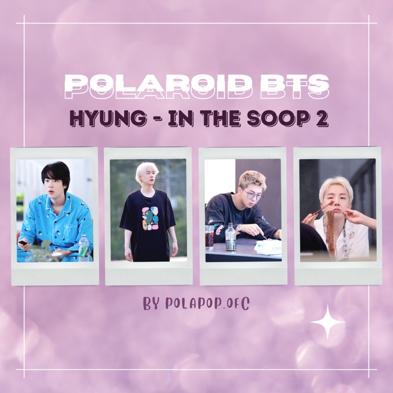 Jual BTS POLAROID IN THE SOOP 2 HYUNG ORIGINAL FUJIFILM TAEHYUNG