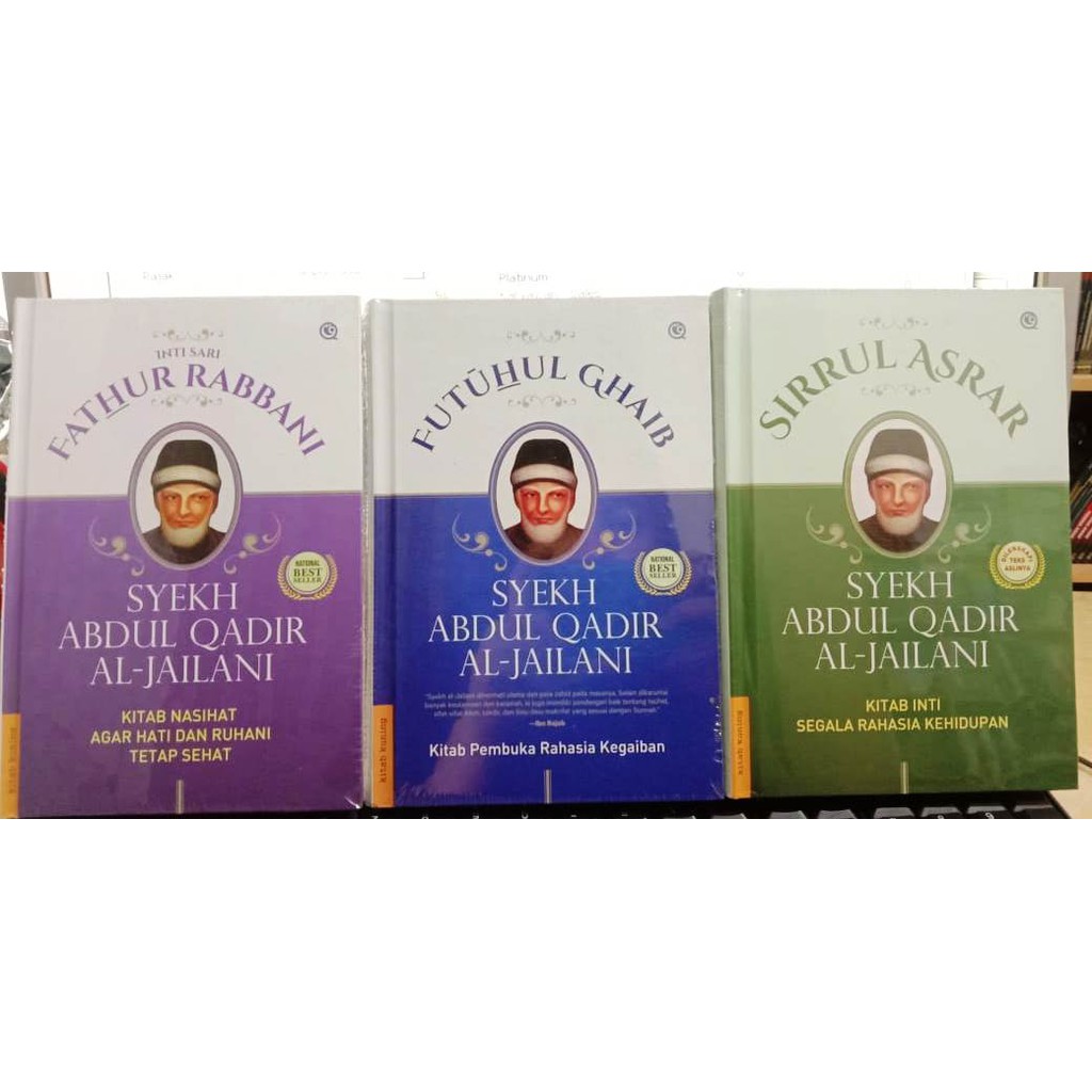 Jual Paket 3 Buku Karya Syekh Abdul Qadir Al Jailani | Shopee Indonesia