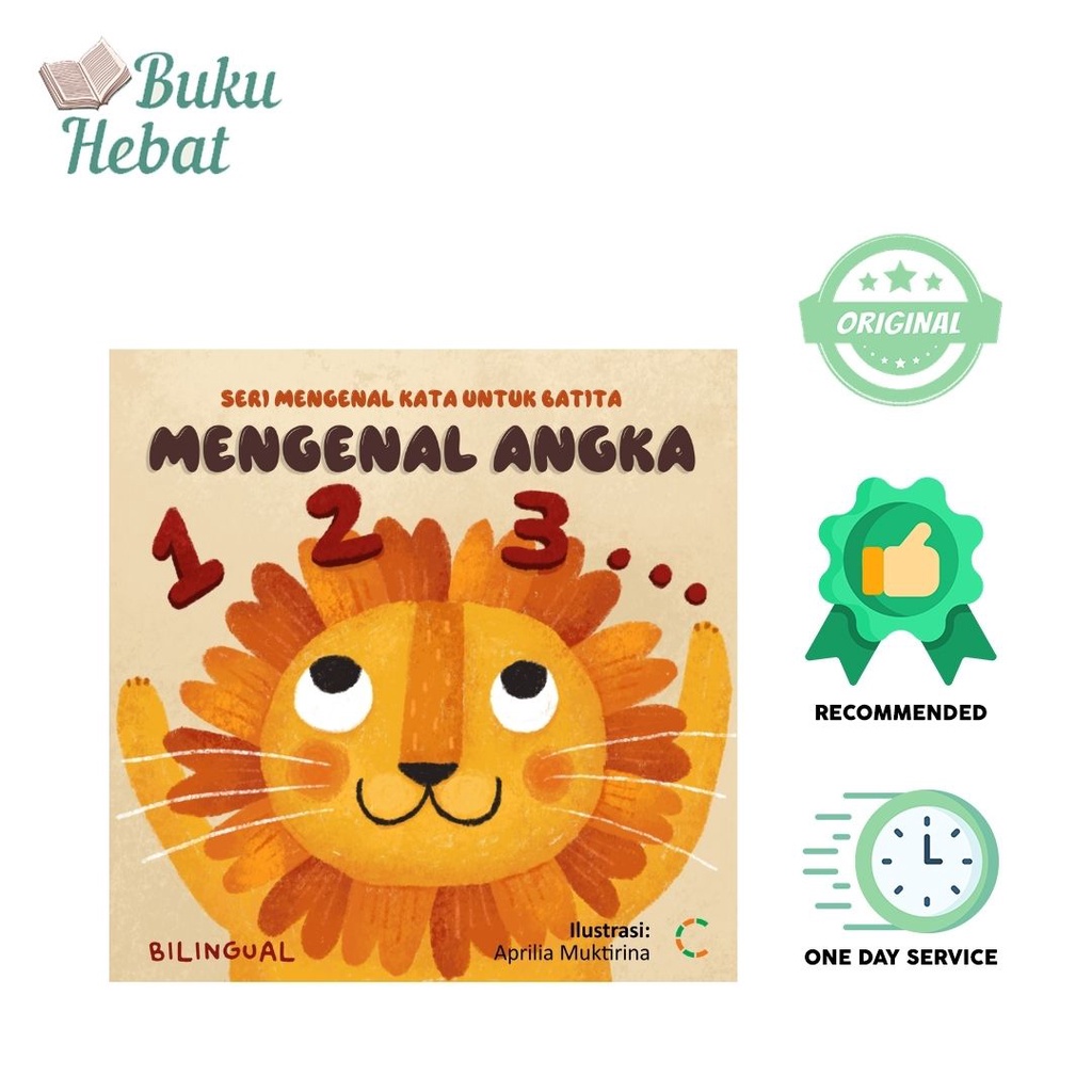 Jual BOARD BOOK Mengenal Kata Untuk Batita : Mengenal Angka Bilingual ...