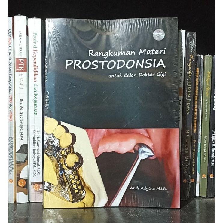 Jual Buku Rangkuman Materi Prostodonsia Untuk Calon Dokter Gigi ...