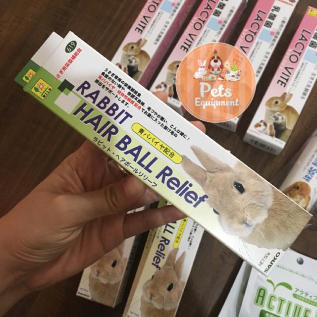 Jual SANKO RABBIT HAIR BALL RELIEF / VITAMIN PELANCAR PENCERNAAN ...