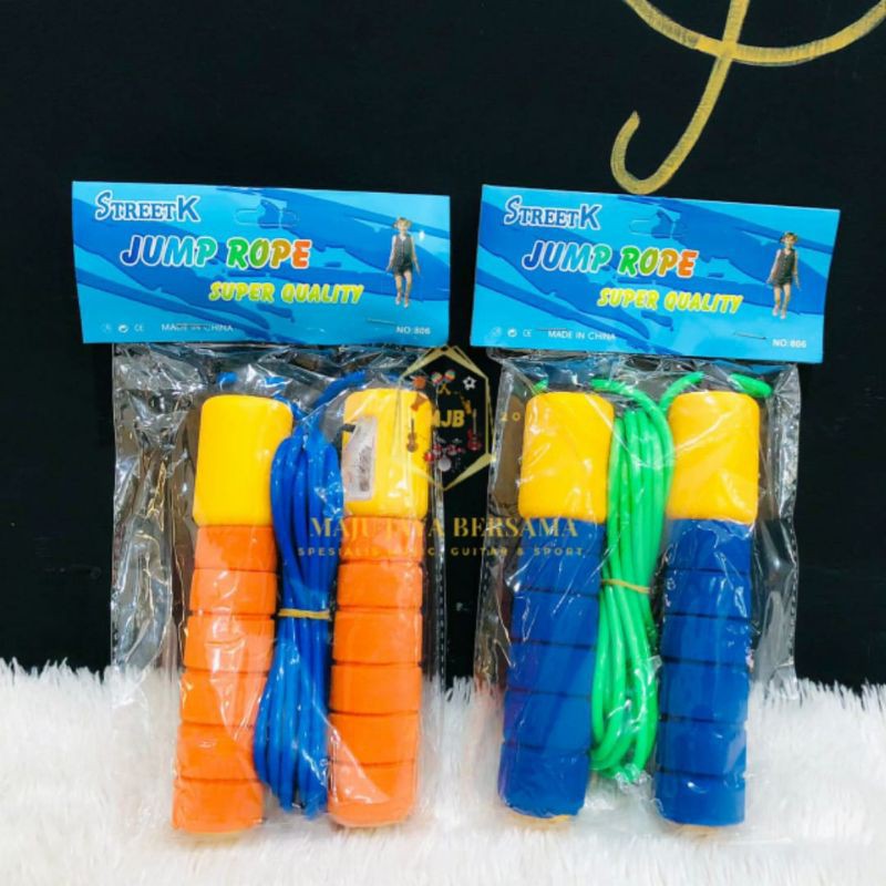 Jual SKIPING/TALI LOMPAT JUMP ROPE( KUALITAS DIJAMIN BAGUS) | Shopee ...