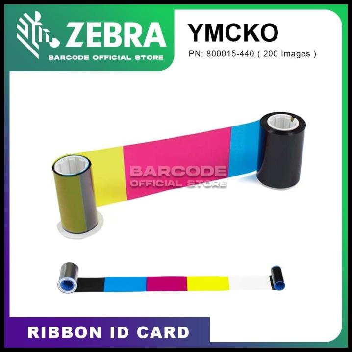 Jual Ribbon 800015-440 Ymcko For Id Card Printer Zebra P330I Iseries