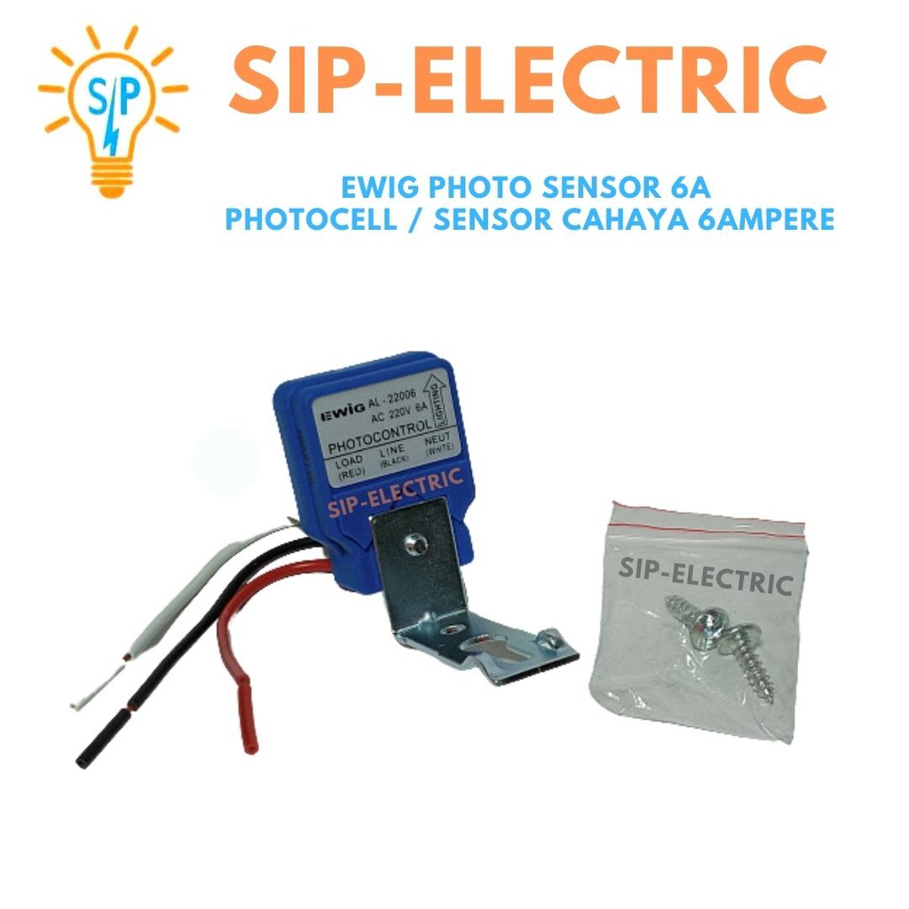 Jual Ewig Photo Sensor 6A / Photocell / Sensor Cahaya 6Ampere | Shopee ...