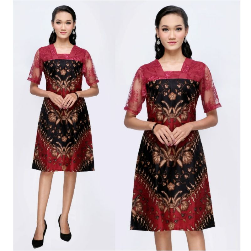 Brokat hotsell batik dress