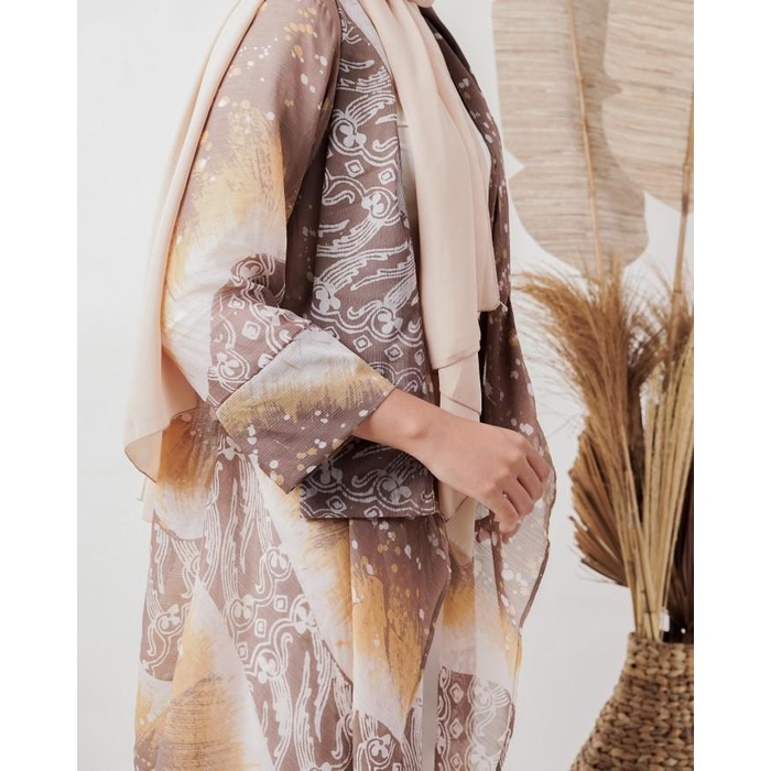 Jual Batik Bedjo Outer Jesica Crepe | Shopee Indonesia