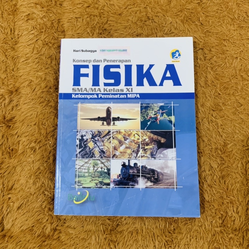 Jual BUKU PAKET FISIKA BAILMU SMA/MA XI - KELAS 11 - BERSIH TAK ADA ...